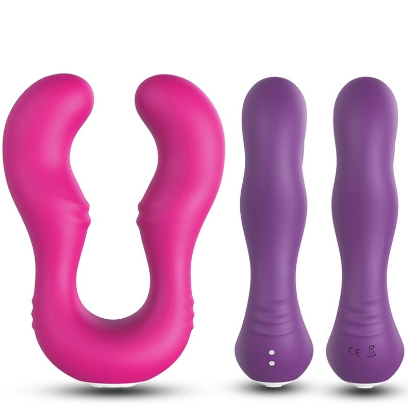 ARMONY - SERAPH VIBRATOR WITH DOUBLE REMOTE CONTROL, FUCHSIA