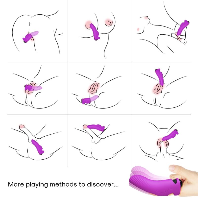 ARMONY - AURORA PURPLE FINGER VIBRATOR