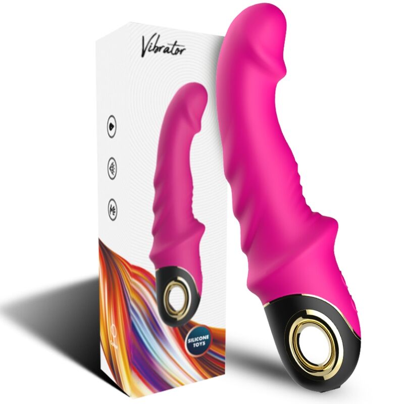 Joyblade dildo vibrator rotator fuchsia