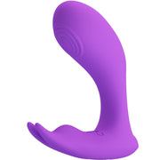 Idabelle purple vibration and pulsation remote control