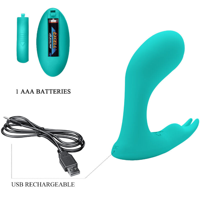 Idabelle Blue Vibration and Pulsation Remote Control