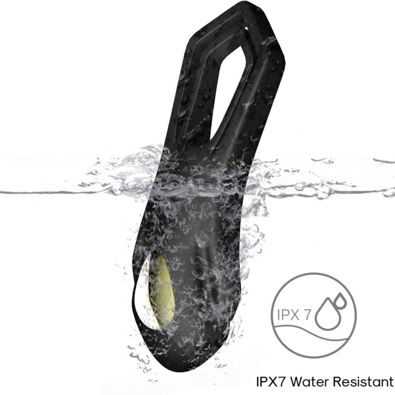 ARMONY - ROADSTER BLACK DOUBLE RING VIBRATOR REMOTE CONTROL