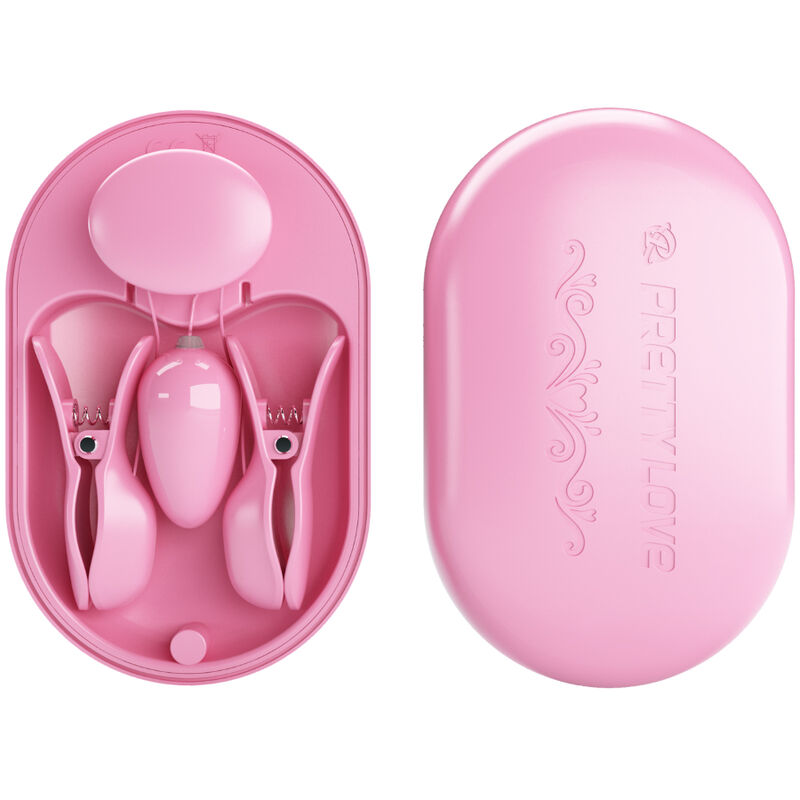 PRETTY LOVE - SURPRISE BOX PINK ELECTRO STIMULATION CLIPS