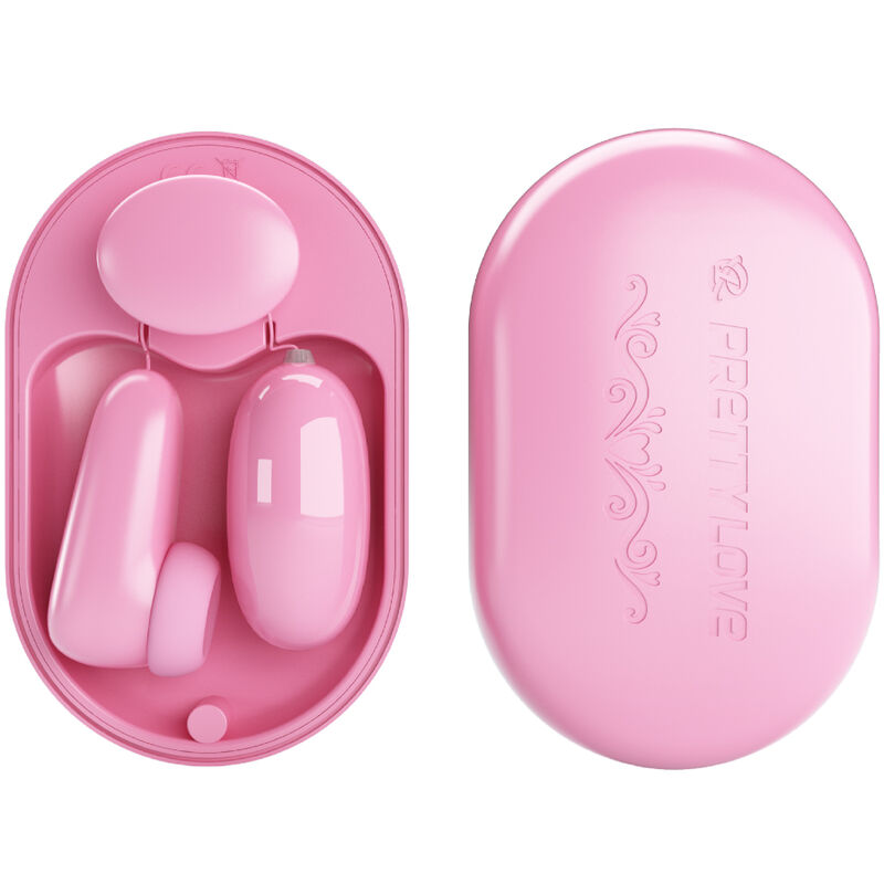 PRETTY LOVE - MAGIC BOX VIBRATING BALL &amp; PINK STIMULATOR