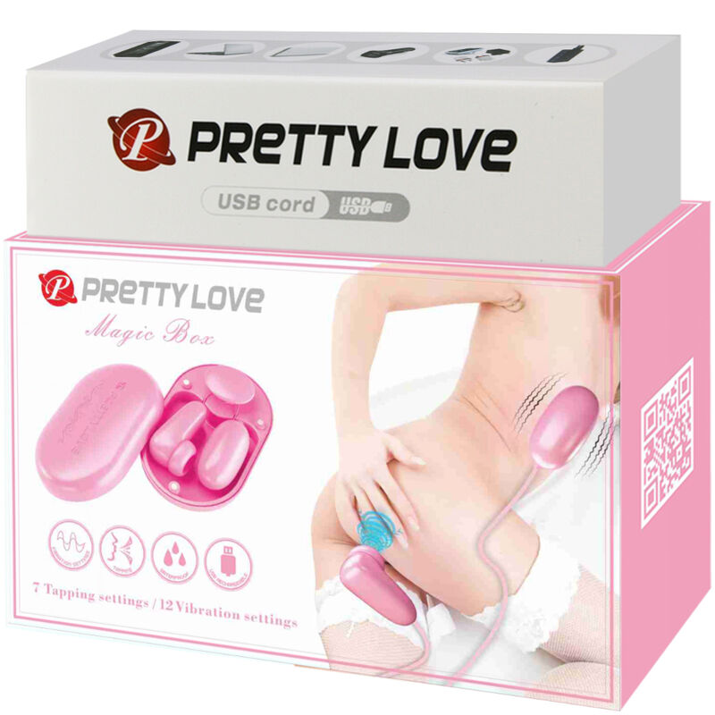 Magic Box Vibrating Bullet &amp; Pink Stimulator