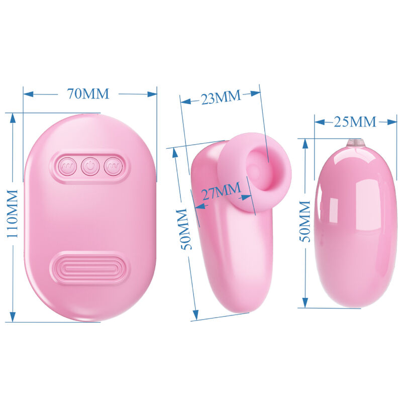 Magic Box Vibrating Bullet &amp; Pink Stimulator