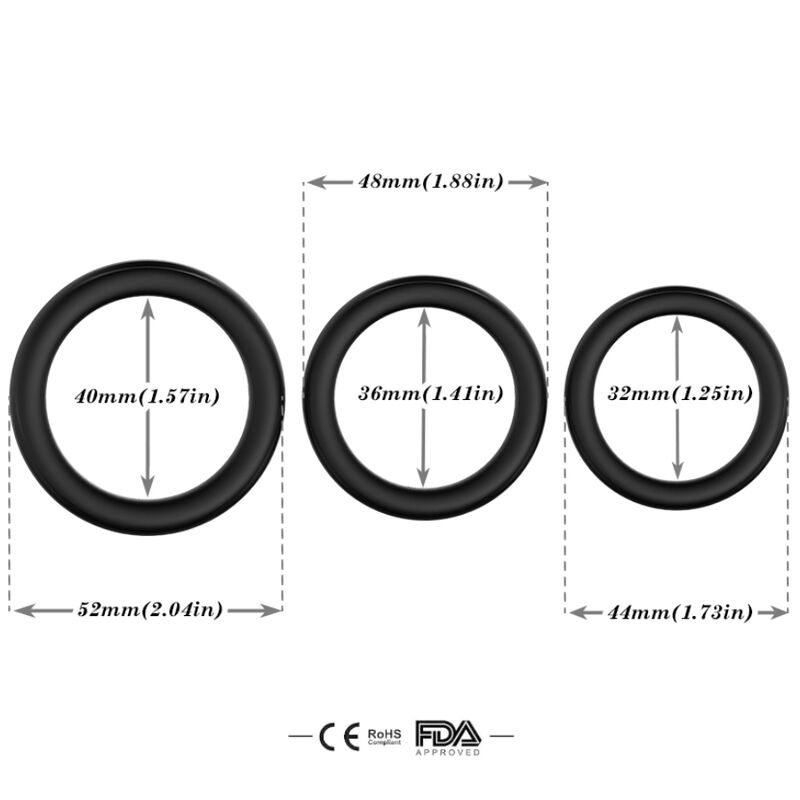 ARMONY - TRIPLE LIGHT-UP SILICONE RING