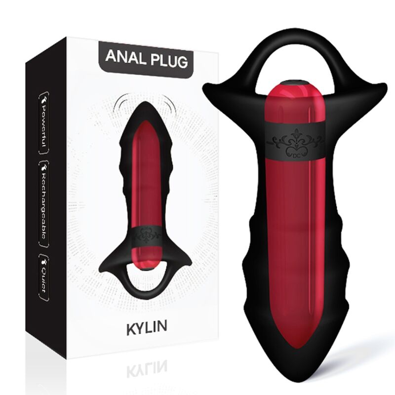 ARMONY - KYLIN FINGER VIBRATOR AND BLACK ANAL PLUG REMOTE CONTROL