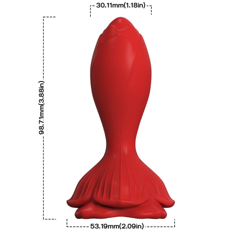 ARMONY - PINK VIBRATOR &amp; ANAL PLUG WITH SMALL RED REMOTE CONTROL