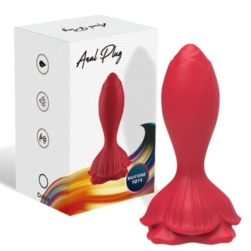 ARMONY - PINK VIBRATOR &amp; ANAL PLUG WITH SMALL RED REMOTE CONTROL