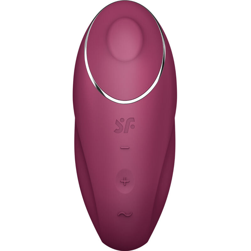 SATISFYER - TAP &amp; CLIMAX 1 LAY-ON VIBRATOR GRAY