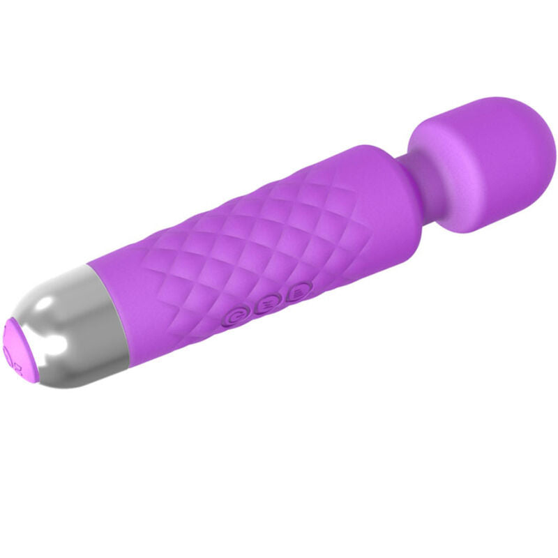 Mini purple massager and vibrator