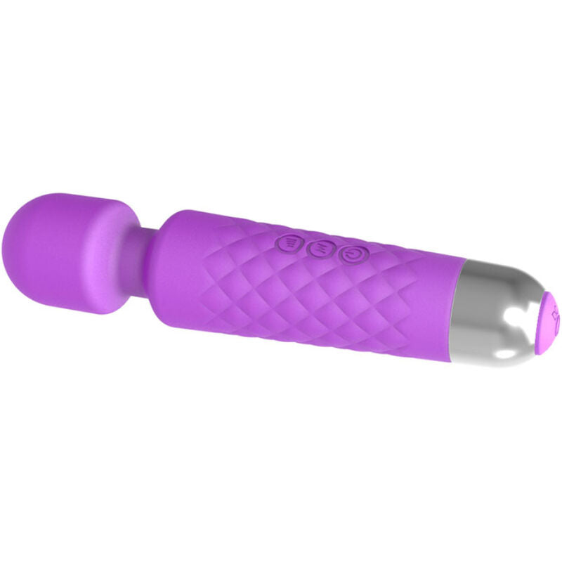 Mini purple massager and vibrator