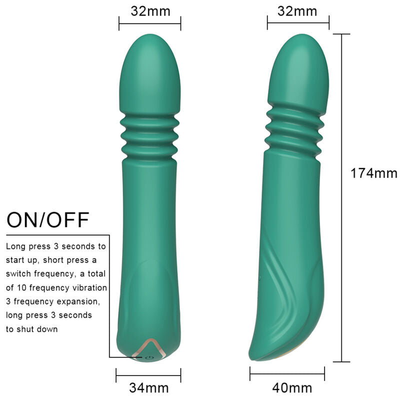 Green G-spot Vibrator and Thruster