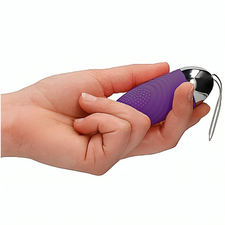 ARMONY - JIUUY VIBRATING GRANULAR EGG WITH REMOTE CONTROL, PURPLE