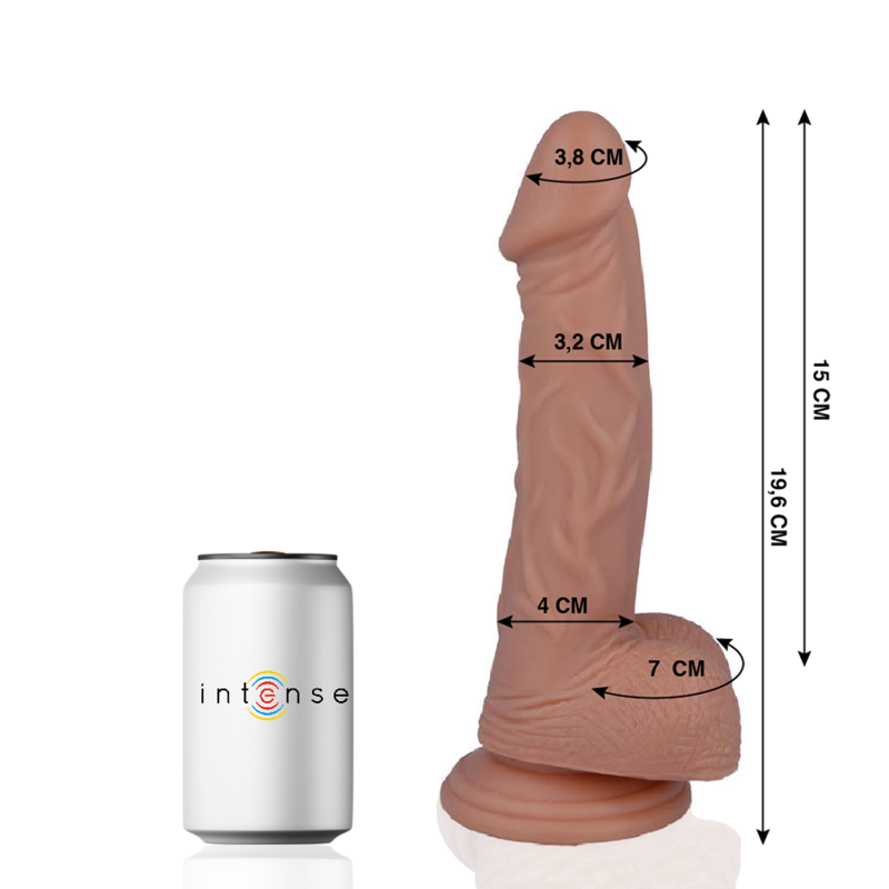 16 realistic penis 19.6 cm -o- 3.2 cm