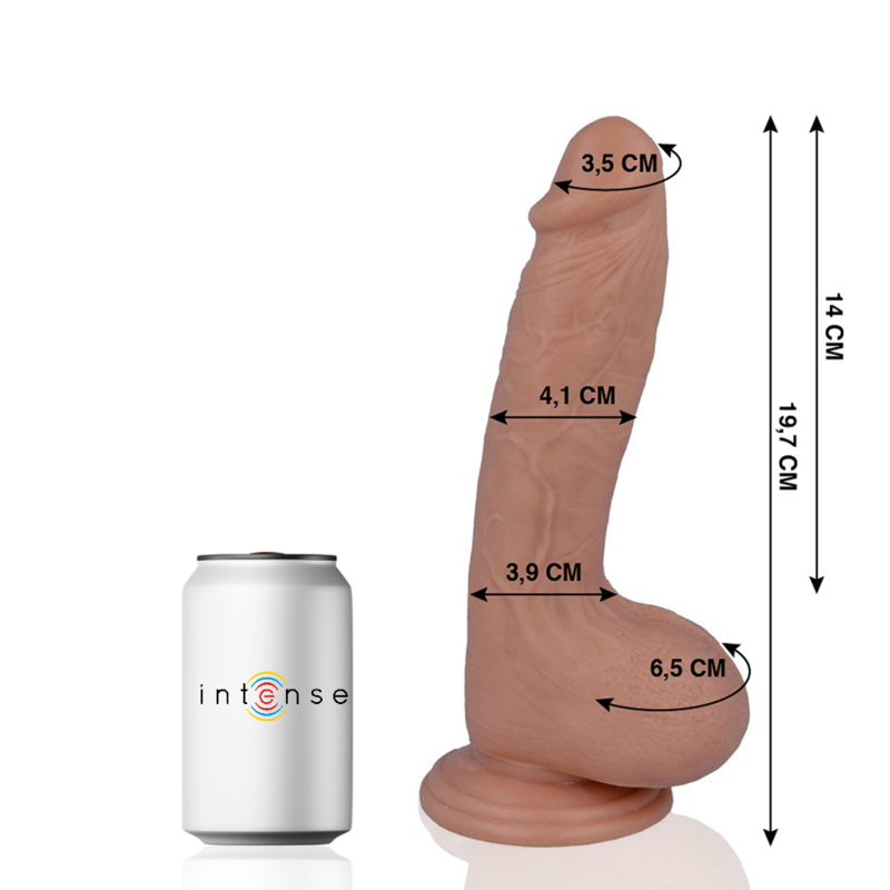 17 realistic penis 19.7 cm -o- 4.1 cm