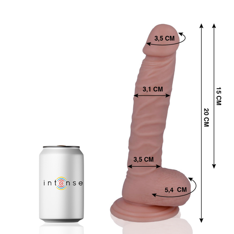 19 realistic penis 20 cm -o- 3.1 cm