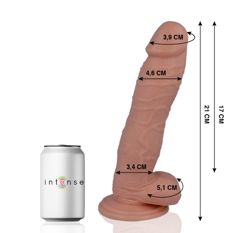 24 realistic penis 21 cm -o- 4.6 cm