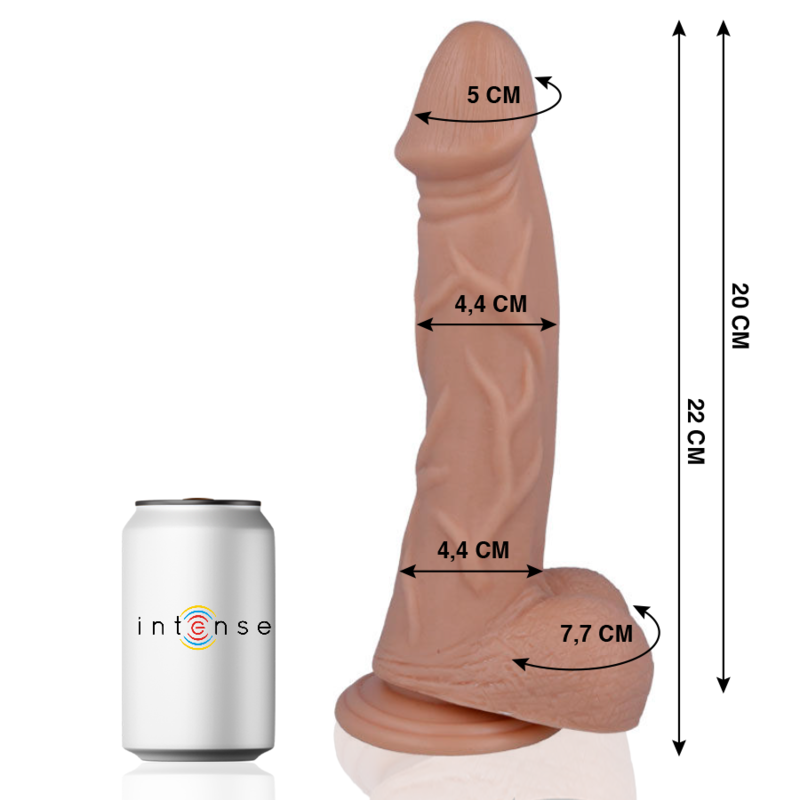 26 realistic penis 22 cm -o- 4.4 cm