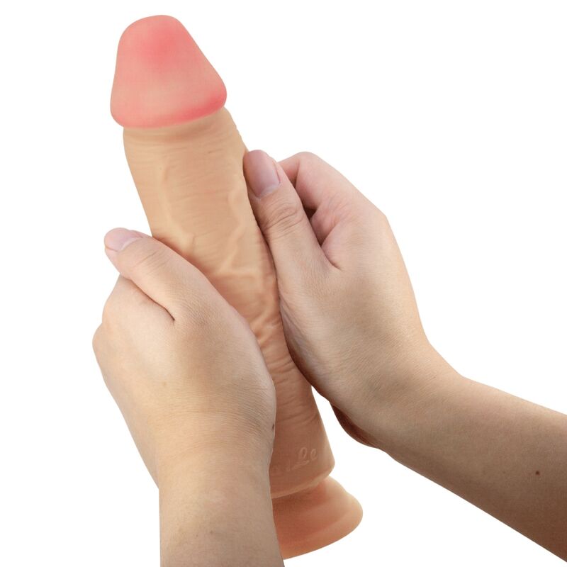 Sliding Skin Series Realistic Dildo with Suction Cup Sliding Skin Flesh 23.4 cm