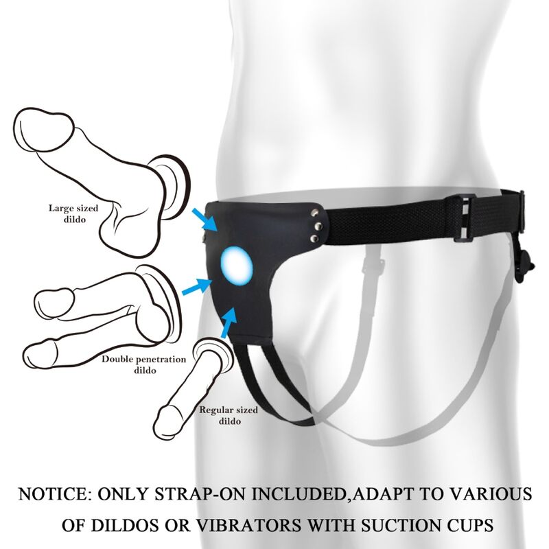 Love spell adjustable strap harness add-on