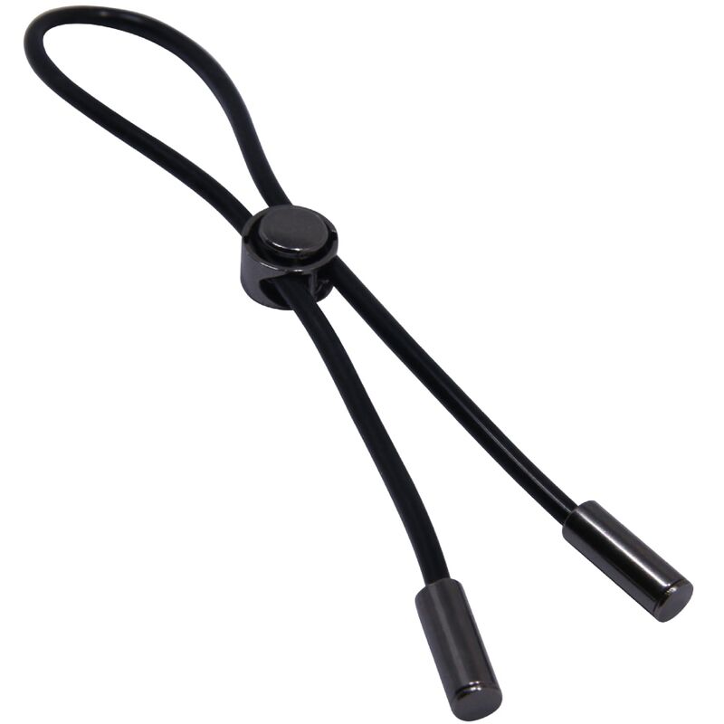 Penis ring cord and testicles