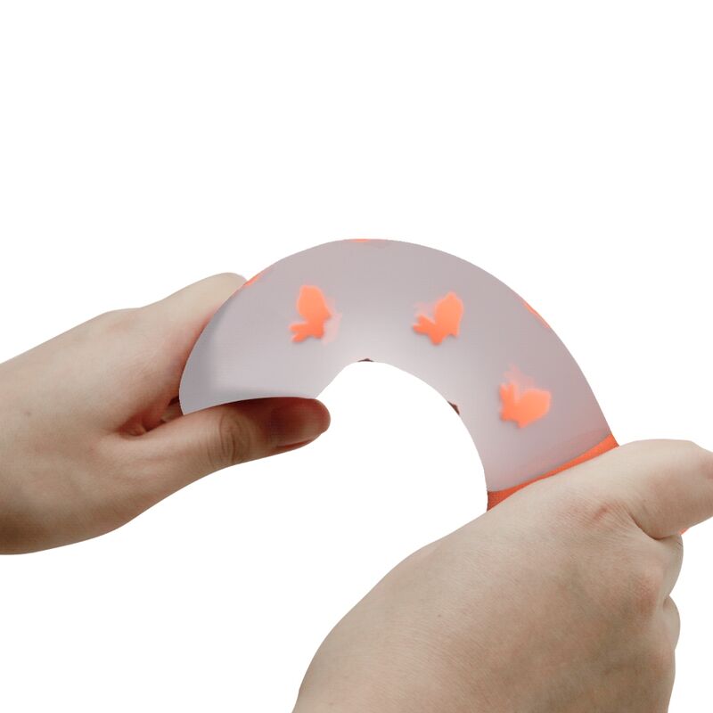 Nightfall Magic Dildo without Vibration Orange Glow