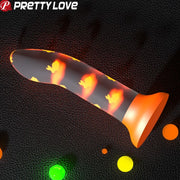 Nightfall Magic Dildo without Vibration Orange Glow