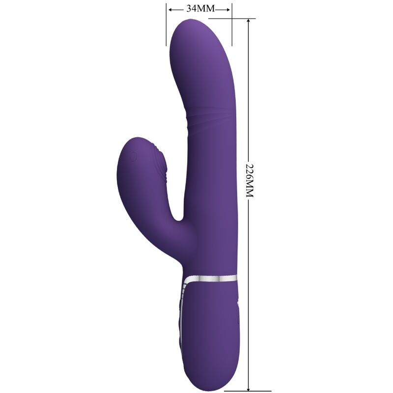 Purple multifunction g-spot vibrator