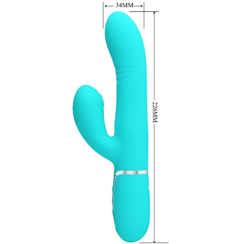 Aqua Green G-Spot Multi-Function Vibrator
