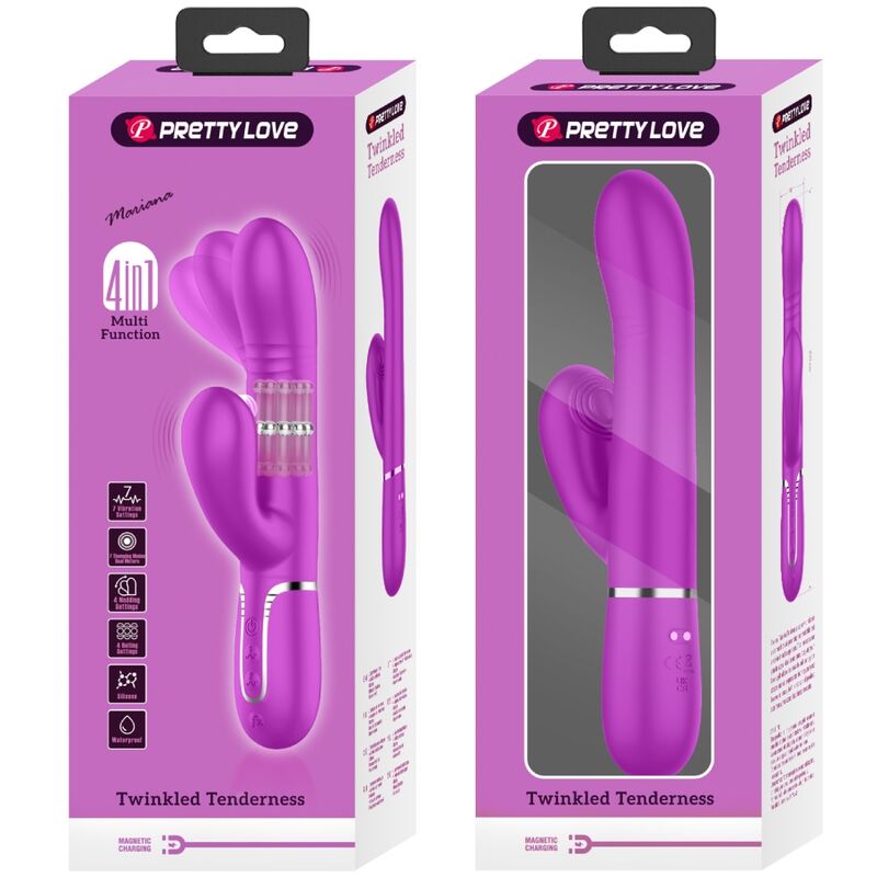 Fuchsia G-spot multifunction vibrator