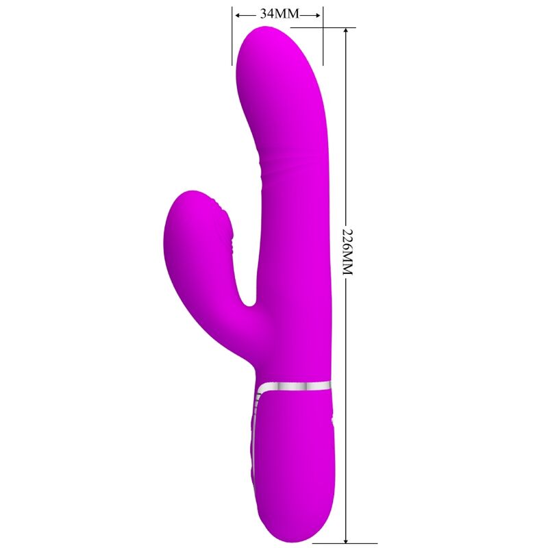 Fuchsia G-spot multifunction vibrator