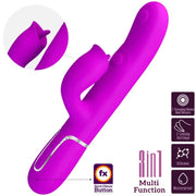 Fuchsia licking rabbit vibrator