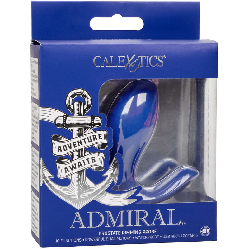 Admiral Blue Rimming Prostate Stimulator and Vibrator