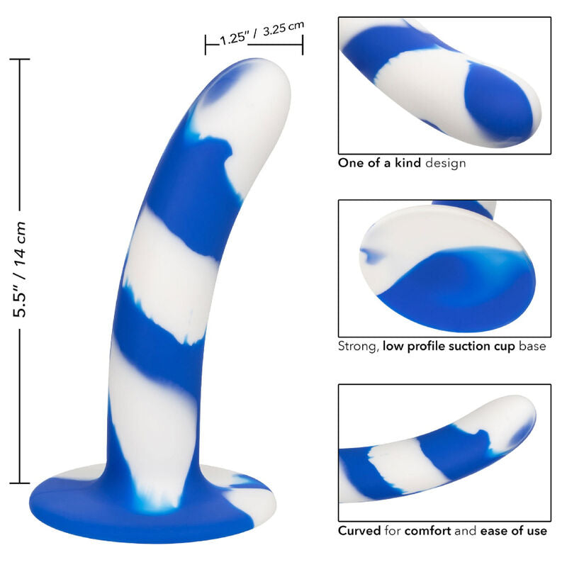 Admiral flexible swirl dildo