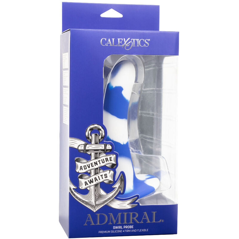 Admiral flexible swirl dildo