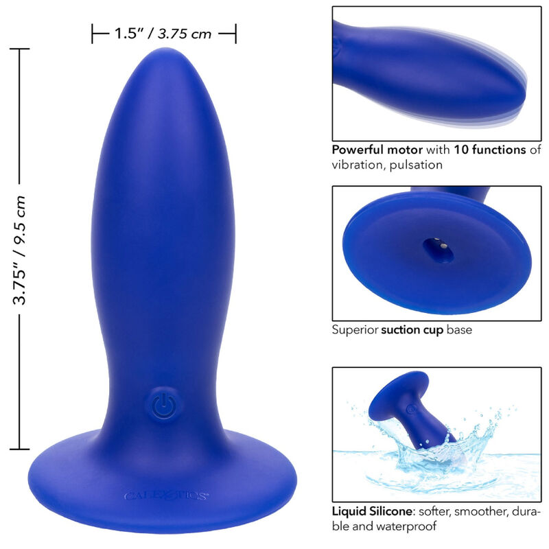 Admiral Blue Torpedo Anal Plug Vibrator