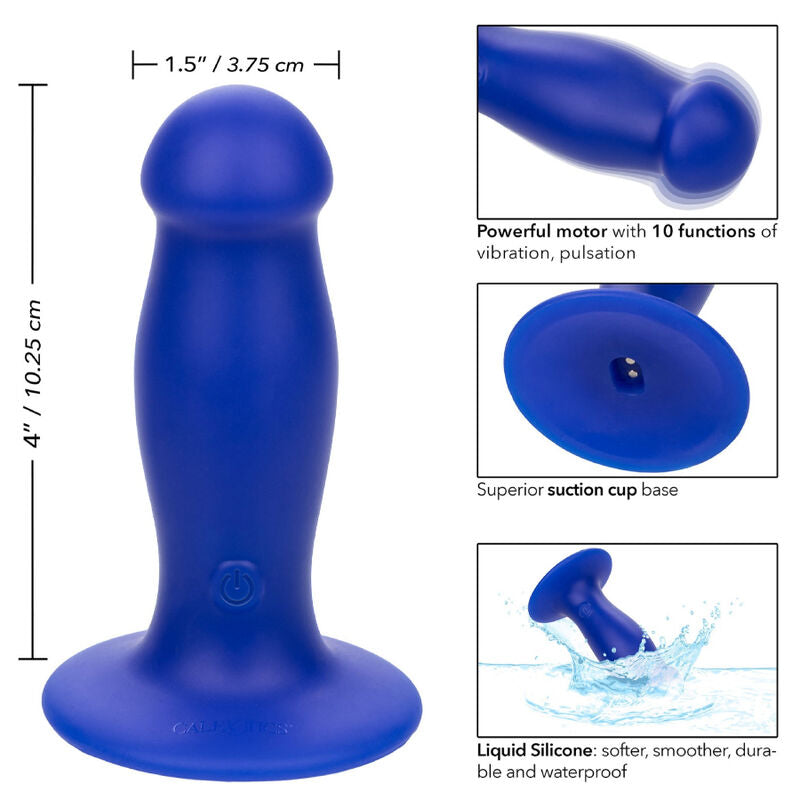 Admiral anal vibrator plug first mate blue