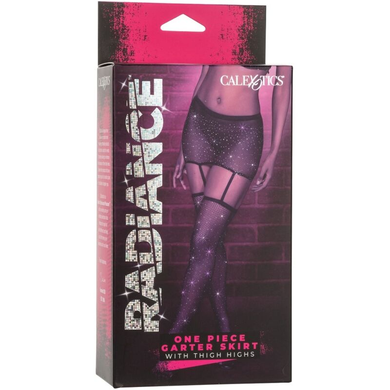CALEXOTICS - RADIANCE SKIRT GARTER THIGH HIGHS