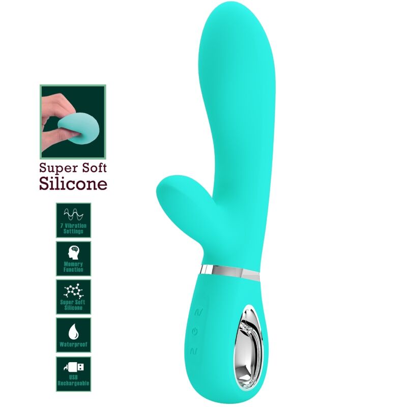 Thomas Aqua Green G-Spot Multi-Function Vibrator