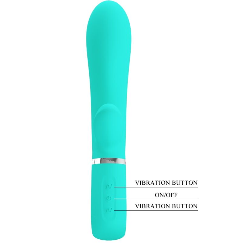Thomas Aqua Green G-Spot Multi-Function Vibrator