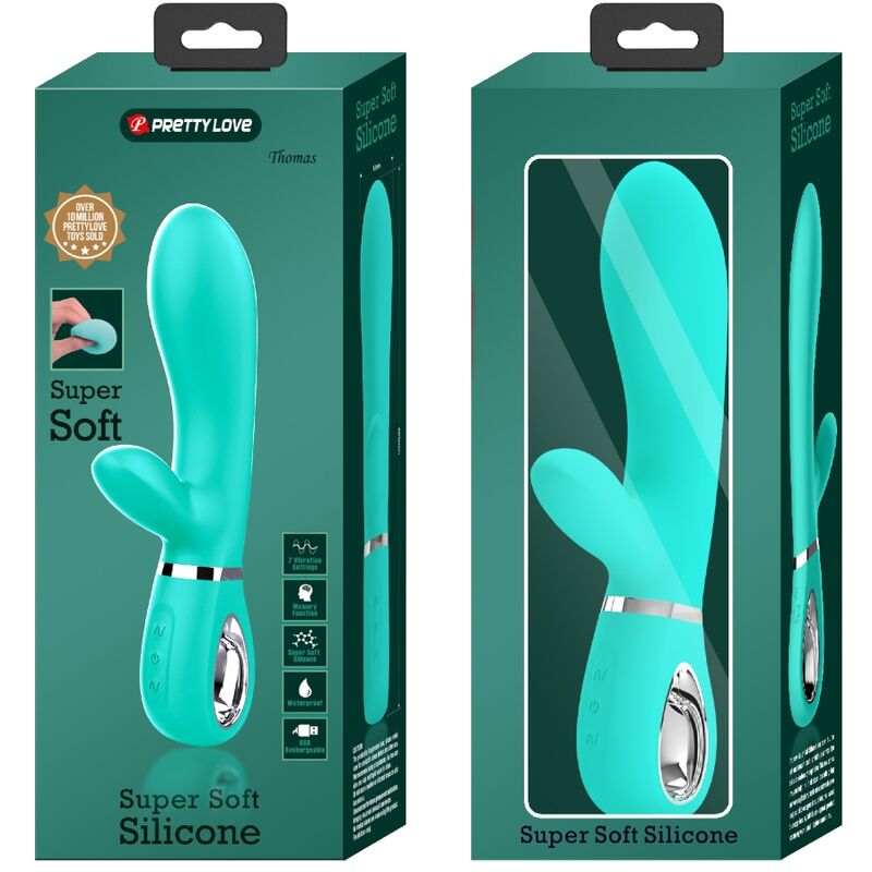 Thomas Aqua Green G-Spot Multi-Function Vibrator