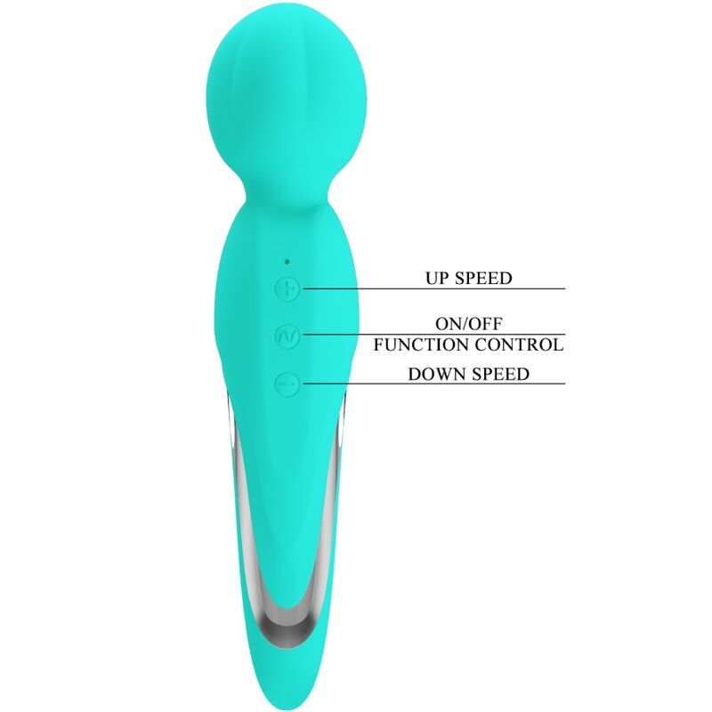 Walter wand vibrator aqua green