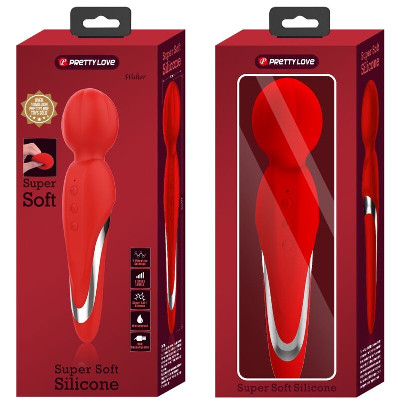 Walter Red Vibrating Wand