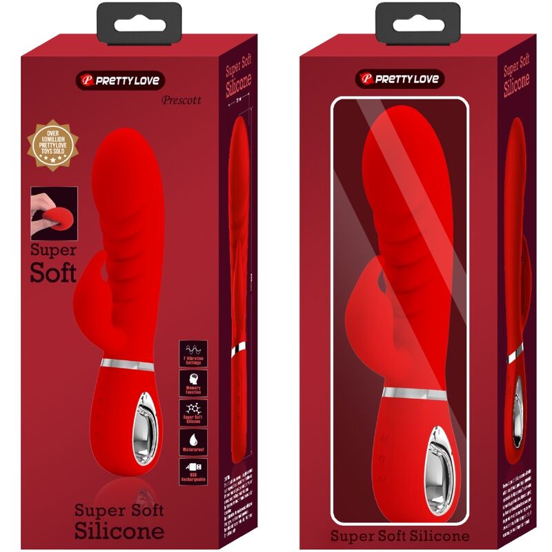 Prescott Red G-Spot Multi-Function Vibrator