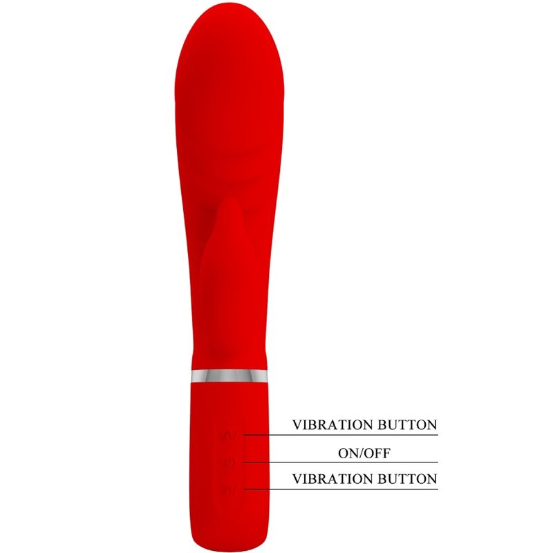 Prescott Red G-Spot Multi-Function Vibrator