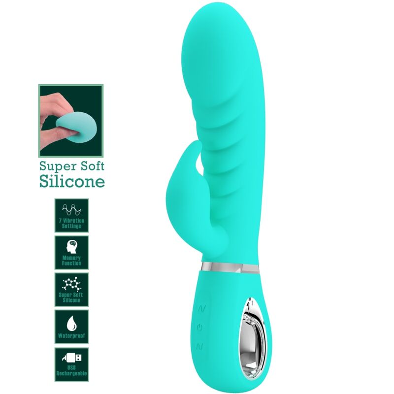 Prescott Aqua Green G-Spot Multi-Function Vibrator