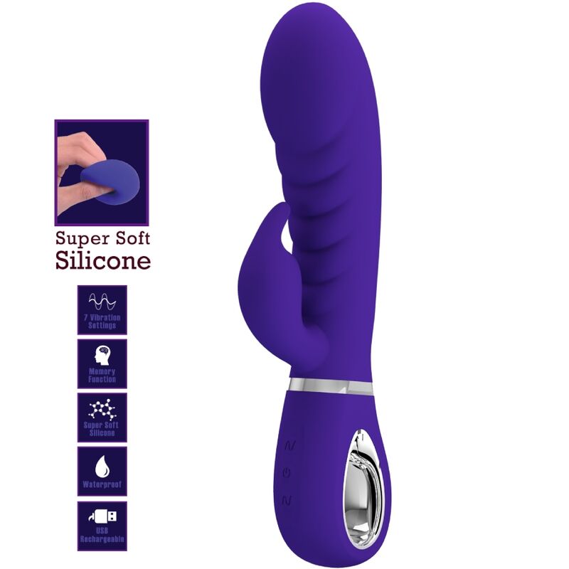 Prescott Purple G-Spot Multi-Function Vibrator