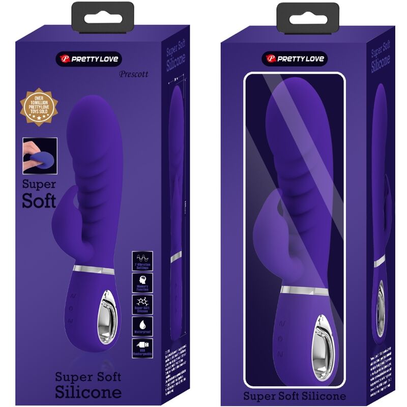 Prescott Purple G-Spot Multi-Function Vibrator
